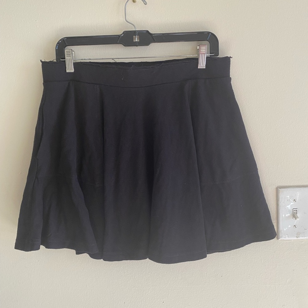 Free People Black Skater Skirt